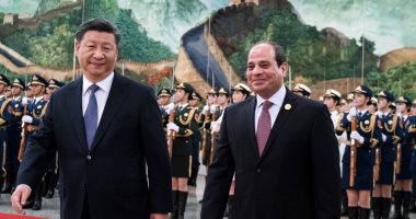 وكالات الأنباء الصينية تبرز محادثات السيسي مع الرئيس الصيني