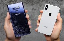 مقارنة بين Galaxy Note 9 و iphone X