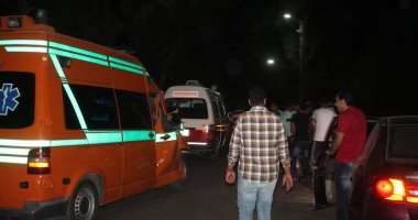 إصابة 8 أشخاص فى انقلاب سيارة على طريق بنى سويف الفيوم