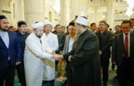 الأمام الاكبر يقوم بزيارة لدولة كازاخستان ويزور أكبر مساجدها (حضرة السلطان) وأكبر مساجد أسيا.