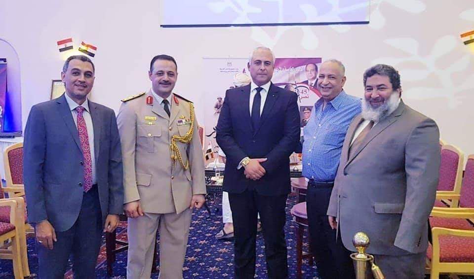 الملحق العسكري بمسقط يقيم حفل استقبال بمناسبة الذكرى 45 لنصر اكتوبر المجيد