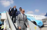 وزير الطيران المدنى يشهد الإفتتاح التجريبى لمطار سفنكس الدولي وهبوط أول رحلة تجريبية لمصر للطيران