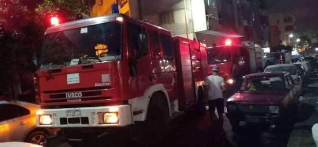 إصابة 4 بينهم طفل في حريق منزل ببني سويف