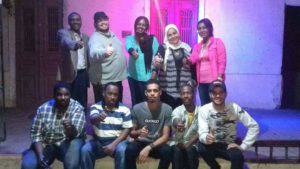 اعضاء مبادرة مصر والسودان ايد واحدة يقيمون اجتماع استعداد لليلة حب مصرية سودانية