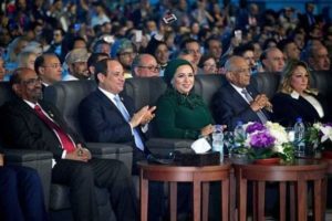 رئيس جامعة المنوفية يشهد ختام منتدى شباب العالم 2018
