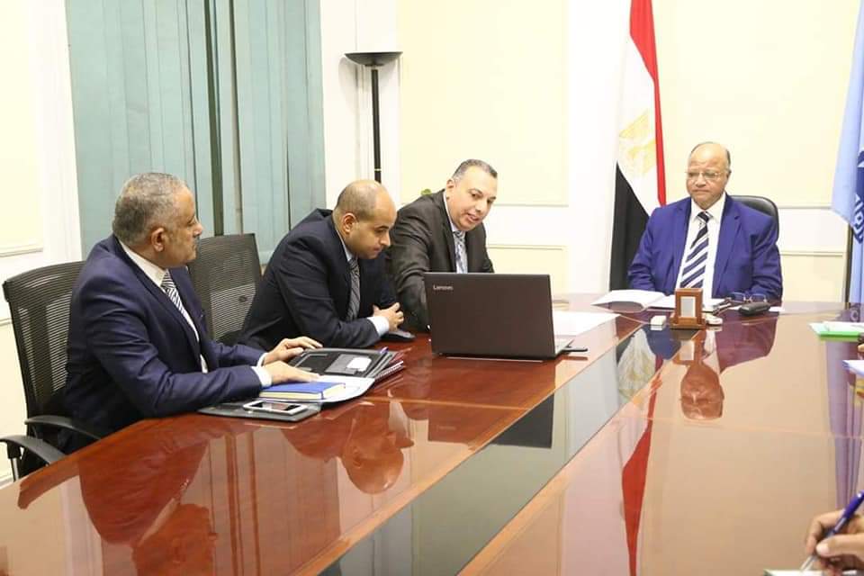 محافظ القاهرة يلتقي رئيس شركة مواصلات مصر