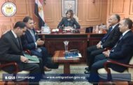وزيرة الهجرة تستقبل خبيرًا مصريًا في تطوير الملاحة البحرية بحضور ممثلين عن النقل والاستثمار