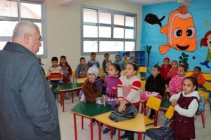 مدير تعليم شرق شبرا يتابع امتحانات الفصل الدراسى الاول للنقل