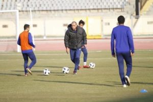 تصعيد خمسة من ناشئي المصري للتدريب مع الفريق الأول.