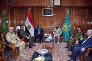 مرزوق يستقبل قائد قوات الدفاع الشعبي استعدادا لتنفيذ مشروع مجابهة الكوارث