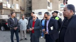 محافظ بورسعيد يتابع نتائج حملات ازالة الاشغالات والتعديات بحي الزهور
