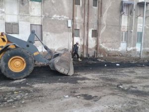 استمرار رفع القمامة والمخلفات بأحياء بورسعيد