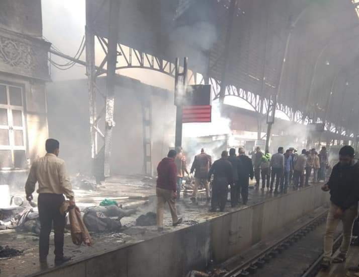 النائب العام يأمر بفتح تحقيقات موسعة في حادث قطار محطة مصر