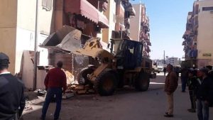   الانتهاء من أعادة رصف ورفع كفاءة شارع نهضة مصر ببورسعيد