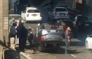 مصرع سائق وإصابة 3 آخرين فى حادث تصادم سيارتين بالقاهرة