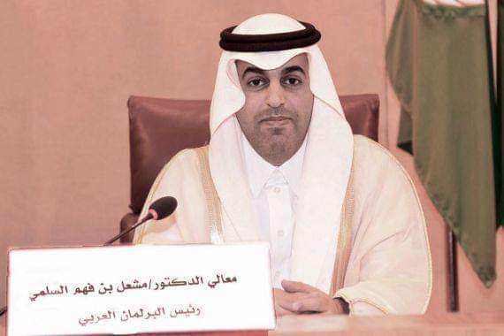 رئيس البرلمان العربي يُثمن عالياً تخصيص السعودية ودولة الإمارات العربية مبلغ ( 200 ) مليون دولار دعماً للشعب اليمني