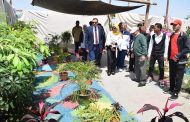 إفتتاح المعرض السنوي الحادي عشر لنباتات الزينة بجامعة سوهاج