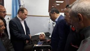 سكرتير عام محافظة بورسعيد : إصابة موظف بحي المناخ أثناء حملة مكبرة لإزالة المخالفات