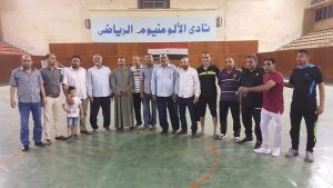 افتتاح بطولة الاتحاد العام للشركات بمنطقة قبلي بنادي الألومنيوم الرياضي