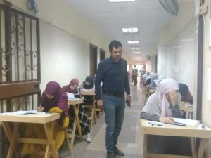 مبارك يتفقد امتحانات الفصل الدراسي الثاني بالنوعية