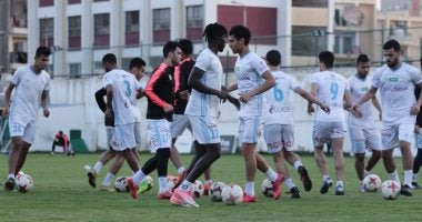 الإسماعيلى يواصل الاستعداد للزمالك في الدوري العام