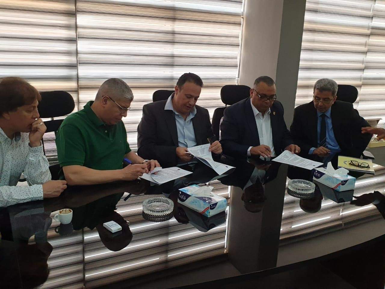 نادي الاتحاد السكندري يوقع رسميا علي اتفاقية المشاركة بالبطولة العربية