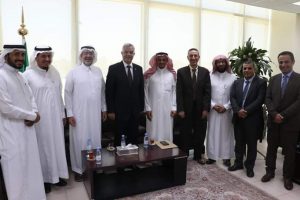 اجتماع موسع لرئيس جامعة المنوفيه مع قيادات وزارة الزراعة السعودية