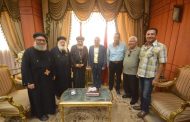 محافظ بورسعيد يستقبل وفد من الكنيسة برئاسة الانبا تادرس