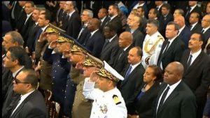 تشييع جنازة رئيس تونس الي مثواه الأخير وسط جنازة عسكرية مهيبة