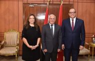 محافظ بورسعيد يستقبل المستشارة اماني ابو زيد عضو مجلس إدارة البنك التجاري الدولي