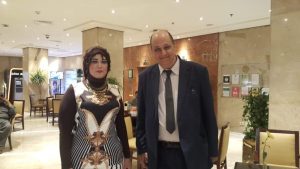 د. جيهان رفاعى مديرة للصالون الثقافى لشبكة إعلام المرأه العربيه