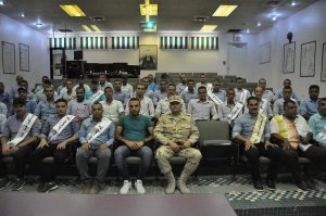 التربية العسكرية بجامعة كفر الشيخ تنظم زيارة لقاعدة 