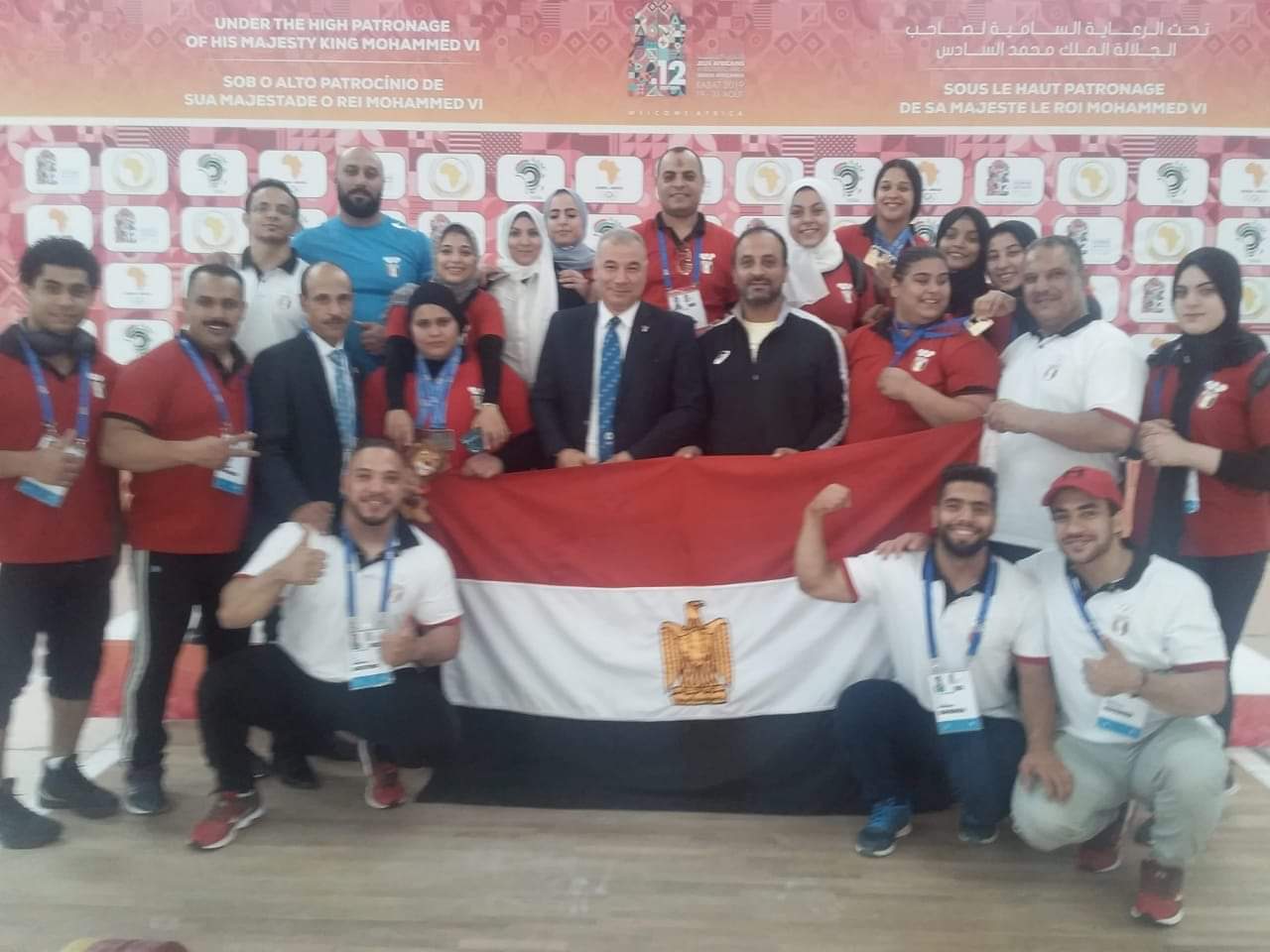 انجاز رفع الاثقال 56 ميدالية متنوعة بدورة الالعاب الافريقية بالمغرب