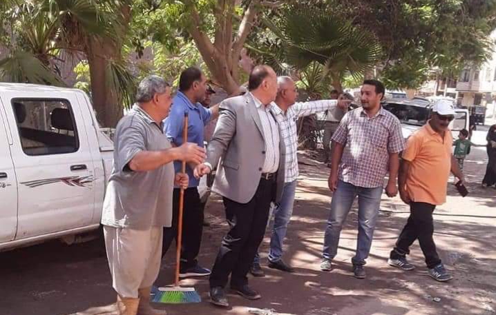 اللواء أيمن السعيد يتفقد منشأت وشوارع والوحدات المحلية التابعة لمدينة أوسيم بالجيزة