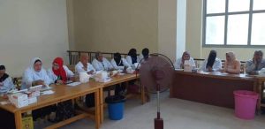 بدء الكشف الطبي الشامل على الطلاب الجدد بجامعة كفر الشيخ