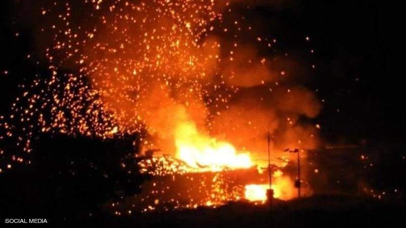 انفجارات غامضة داخل قاعدة عسكرية بـقبرص التركية