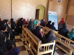 اللقاء الأول لمناهضة العنف ضد المرأة في صعيد مصر بقرية الطويرات بقنا
