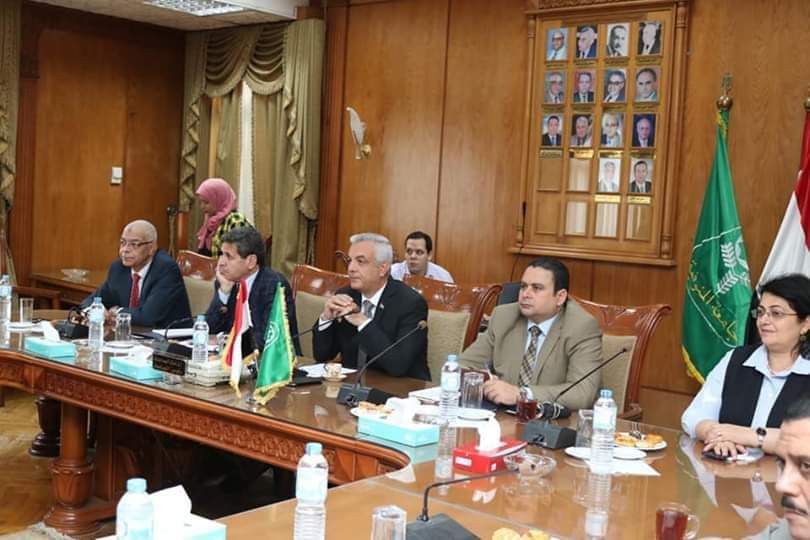 جامعة المنوفية تستقبل لجنة تقييم أفضل جامعة مصرية