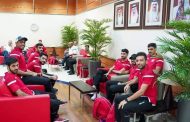 وصول بعثة المحرق البحريني وسط حفاوة الاستقبال من مسئولي الاتحاد وجماهير الاسكندرية
