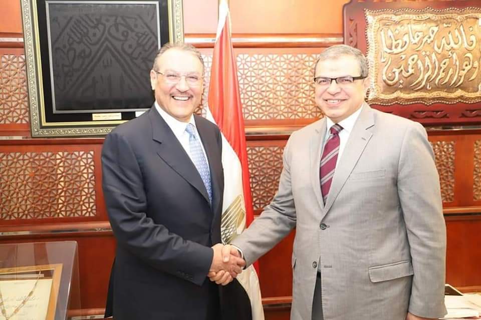 السفير أسامة نقلي يلتقي وزير القوى العاملة المصري لبحث مجمل ملفات التعاون المشترك