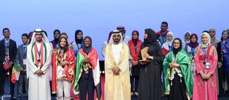 بطلة العرب في القراءة نالت جائزة مالية بقيمة 500 ألف درهم