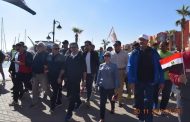 انطلاق ماراثون المشي بمدينة الغردقة بمشاركة 650 طالب وطالبة