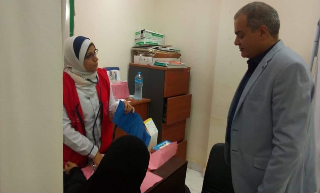 تامر مرعي يتفقد اعمال المبادرة الرئاسية لدعم صحة المرأة المصرية