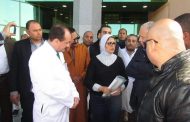 زيارة وزيرة الصحة الدكتورة هالة زايد لمستشفى اسنا التخصصى للمرة الثانيه خلال عشرة ايام