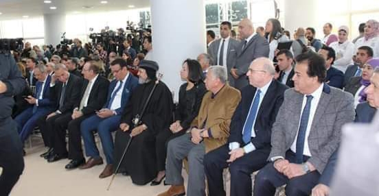 وزير التعليم العالي يشهد إفتتاح أكبر مستشفى أطفال بالشرق الأوسط