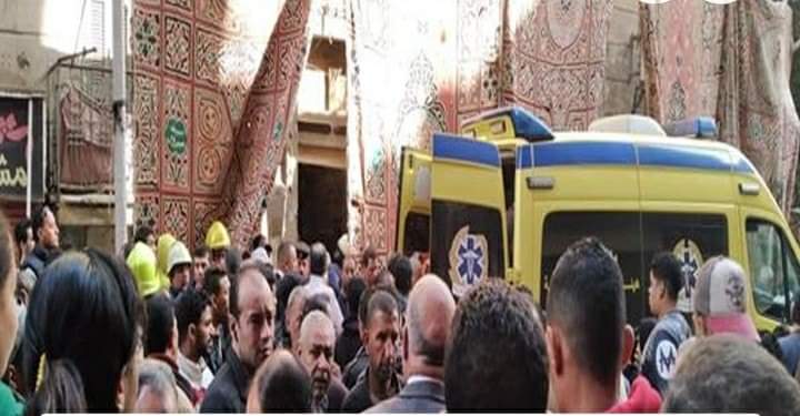 مصرع شخص وإصابة آخر في انهيار عقار ببولاق أبو العلا
