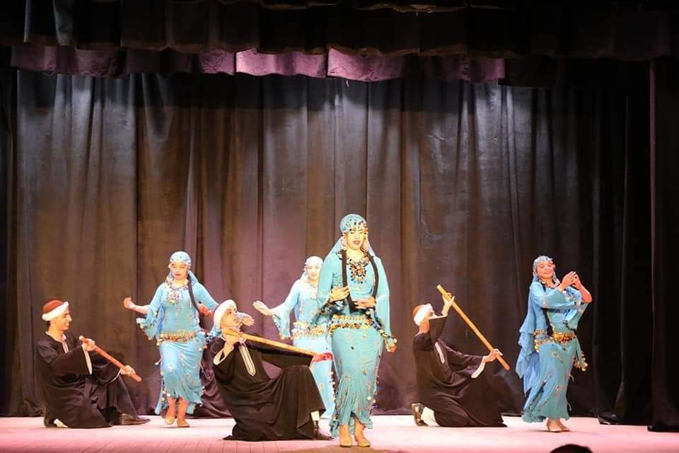 وزيرة الثقافة ومحافظ قنا يشهدان ختام فعاليات مهرجان دندرة للموسيقي والغناء