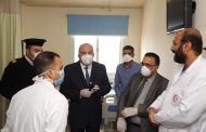 محافظ قنا يتابع إجراءات تجهيز مستشفى قفط التعليمى للحجر الصحى