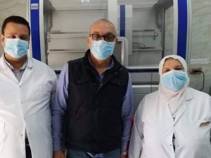 افتتاح وحدة تحليل ال pcr الخاص بفيروس كورونا بحميات بنها