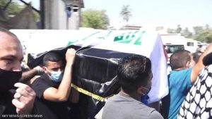 تشييع جثمان الخبير في شؤون الجماعات المسلحة هشام الهاشمي